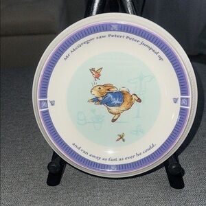 2001 Frederick Warne & Co. Peter Rabbit Small Plate